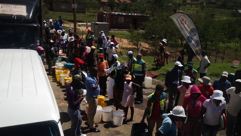 The program extended for a full two days in 7 townships across QwaQwa