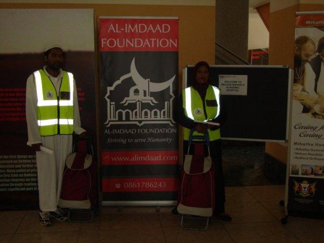 The Al-Imdaad Foundation launches Slice4Life at the Nelson Mandela Academic Hospital in Mthatha. 